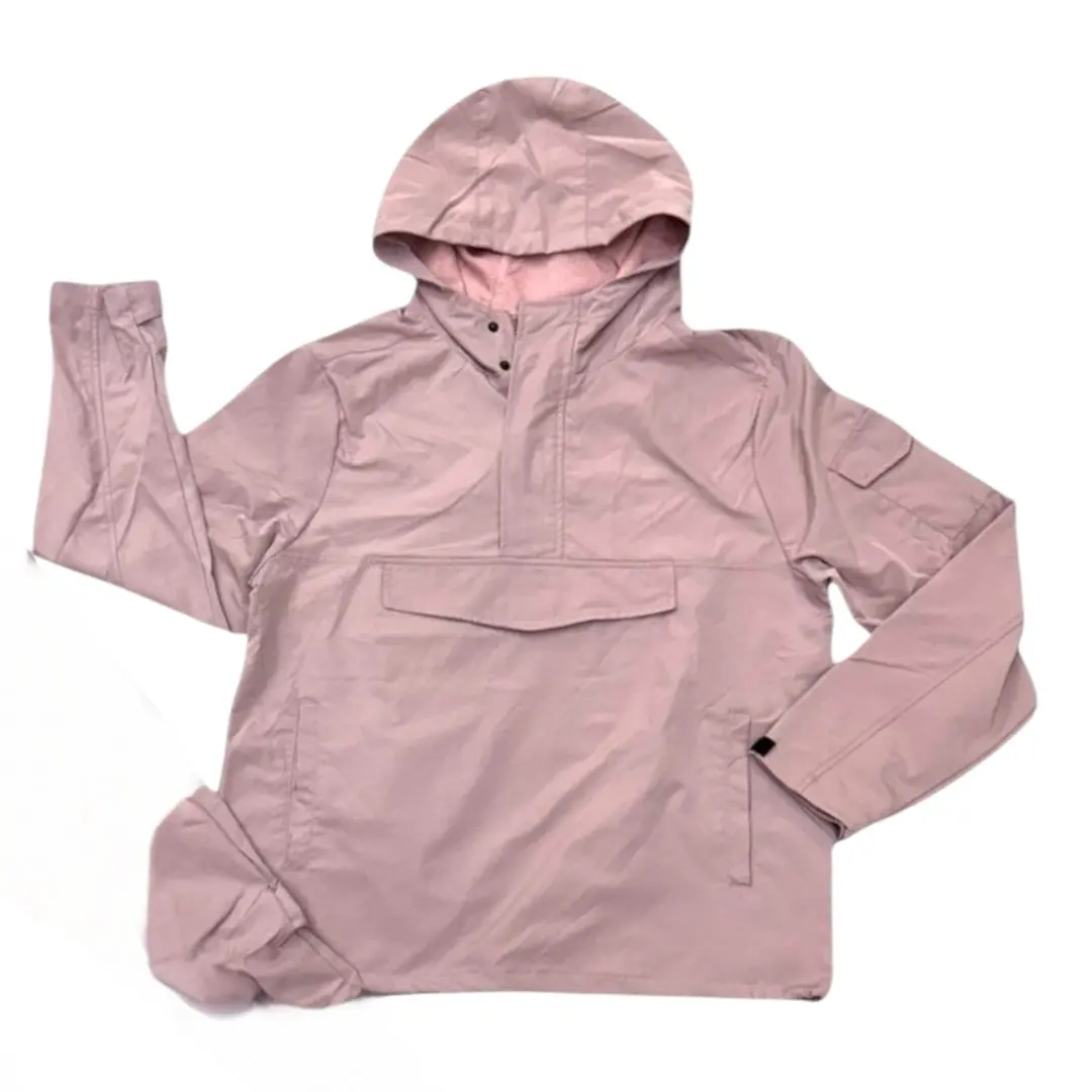 Rebel - Anorak Nylon Pullover (Dusty Pink) 522