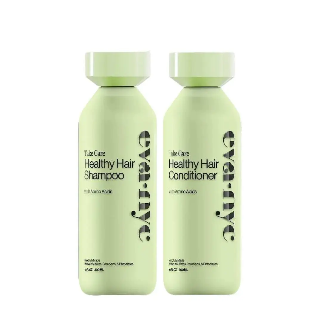 Eva NYC Take Care Healthy Hair Wash Duo (Set of 2) Gentle Daily Cleansing Shampoo and Conditioner