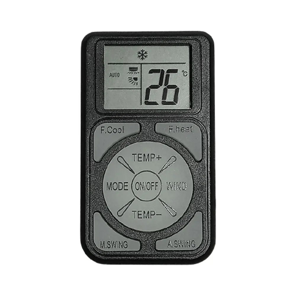 Mini Portable Universal A/C Remote Control Compatible with All Major Air Conditioner Brands and Models
