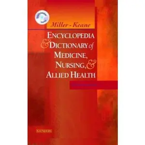 USED Book - Miller-Keane Encyclopedia & Dictionary of Medicine, Nursing & Allied Health -- Revised Reprint by Miller-Keane (Paperback) - english