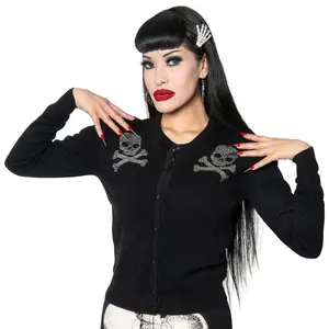 Skull Studded Cardigan Skull Studded Cardigan