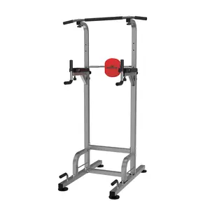 RELIFE Height-Adjustable Power Tower, Stand Dip Bar Station, Multi-Purpose Workout, Muscle Training Equipment, All-in-One Home Gym for Full Body Exercise with Pull Up Bar