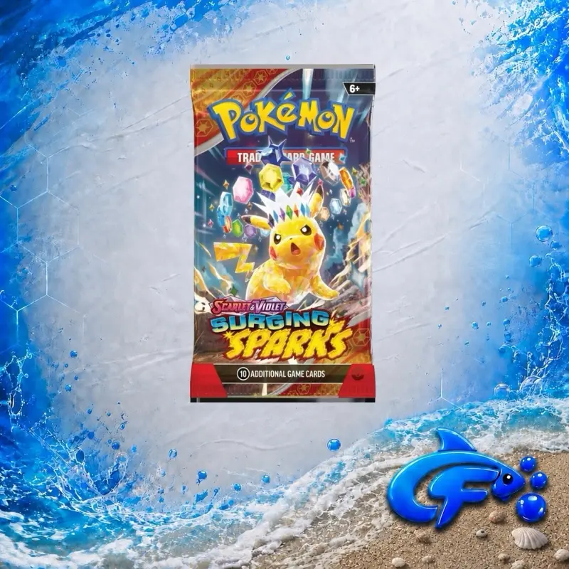 Surging Sparks Booster Packs (LIVE RIP)