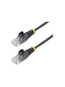 StarTech N6PAT5BKS 5 ft. Slim CAT6 Ethernet Cable - Black