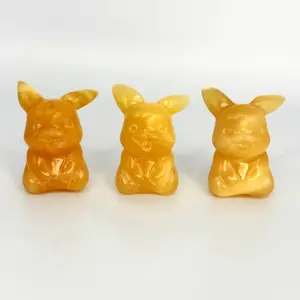 Orange Calcite Peek At You 2.5"