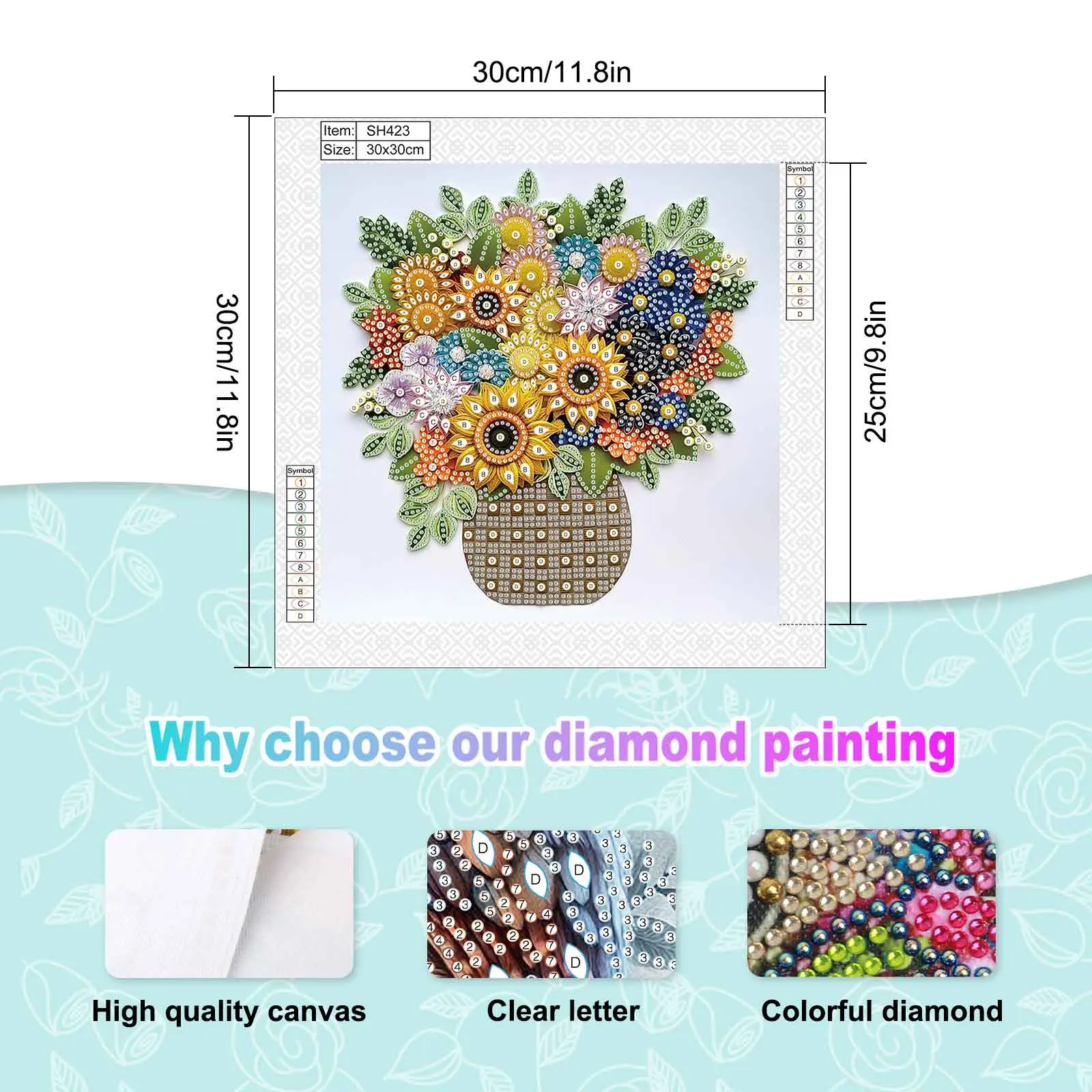Bonsai Flower Pattern DIY Diamond Arts Colorful Painting Kit without Frame,  5D Special Shape Diamond Mosaic Art Kit for Adults, DIY Diamond Arts Painting  Art for Home Wall Decor - TikTok Shop