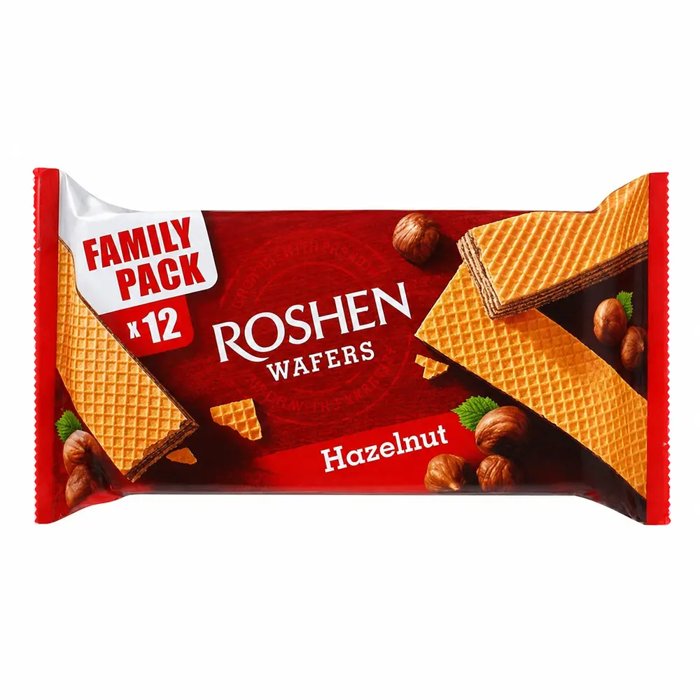 Wafers Family Pack Hazelnuts – 7.62 oz (216gr)