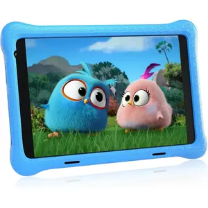 7-Inch Android 10 Kids Learning Tablet with Quad Core Processor, 2GB+32GB & 128GB Expandable Storage, 5000mAh Battery, Eye Protection Screen, Protective Case & Card Included, Perfect Christmas Gift fo