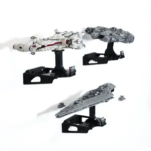 Wall Mount Bracket for Star Wars Midi-Scale Sets (75356, 75374, 75375, 75377) – Secure and Stylish Display for Collectors