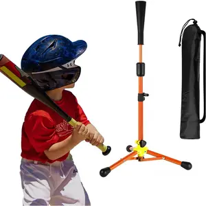 23.5 to 39.76 Inches Baseball Tee for , Batting Tees for Baseball with Carry Bag, Portable  Tanner Tee, Baseball  Equipment Aged 5-12, Softball Tee for Batting and Hitting