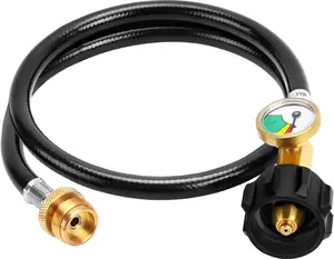 Propane Adapter Hose - Connect to 5-40 lb Tanks for Buddy Heaters, Coleman Stoves, and More