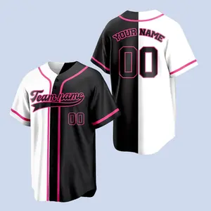 Custom Split Baseball Jersey, Personalized Team Uniform #Baseball #baseballjersey #tiktok #fashion