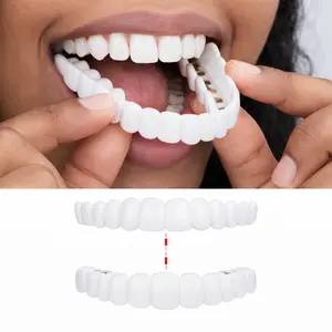 【3 PACK】Snap-On Teeth Instant Whitening Temporary Teeth Repair Kit Smile Beautiful Snapping instants 2026 New Smile Hack Non-Medical