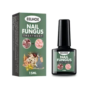 EELHOE Grey Nail Solution Nail Repair Thickening Soft Nail Repair Grey nail solution Nail Care Comfort Ginger Foot Spray for Support tea tree soothes itch long-lasting disinfection clear zal footsanitizer nail solution