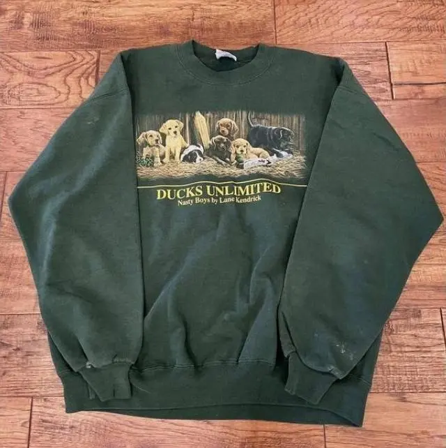 Vintage Ducks Unlimited Sweatshirt, Trendy Sweatshirt