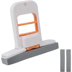 Mini Foldable Desktop Mop with Sponge Head, Portable Handheld Cleaning Tool for Small Surfaces