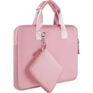 Laptop Sleeve 14 inch Case with Small Pouch, Neoprene Computer Bag Compatible with MacBook Pro 14" M4/M3/M2/M1 2025-2021, MacBook Air/Pro 13" and  14 inch Notebooks,P01K01