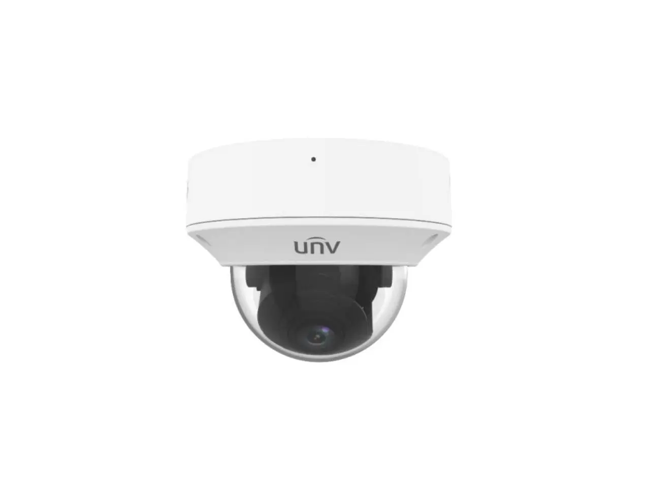 Uniview IPC3238SB-ADZK-I0 8MP Smart IR WDR 3D-DNR Outdoor Network Ultra 265 PoE Dome Camera with 2.8 up to 12mm, Automatic Focusing and Motorized Zoom Lens, Metal/Plastic  IPC3238SB-ADZK-I0