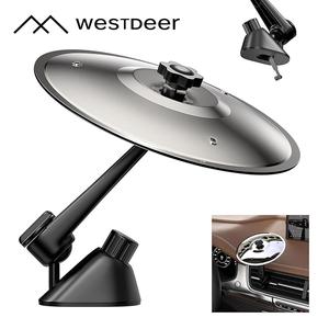 westdeer car cymbal air outlet, car impact cymbal, car cymbal air vent make your driving more fun, easy clip-on for music lovers, compact, durable, fits all vehicles, automotive,perfect gift