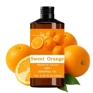 Sweet Orange Essential Oil 100ML, 100% Care Grade, Healthy, Hair & Skin Care, Body Care, Massage, Diffuser Humidifier, Aromatherapy, Natural Scent, Long-Lasting Moisturizing