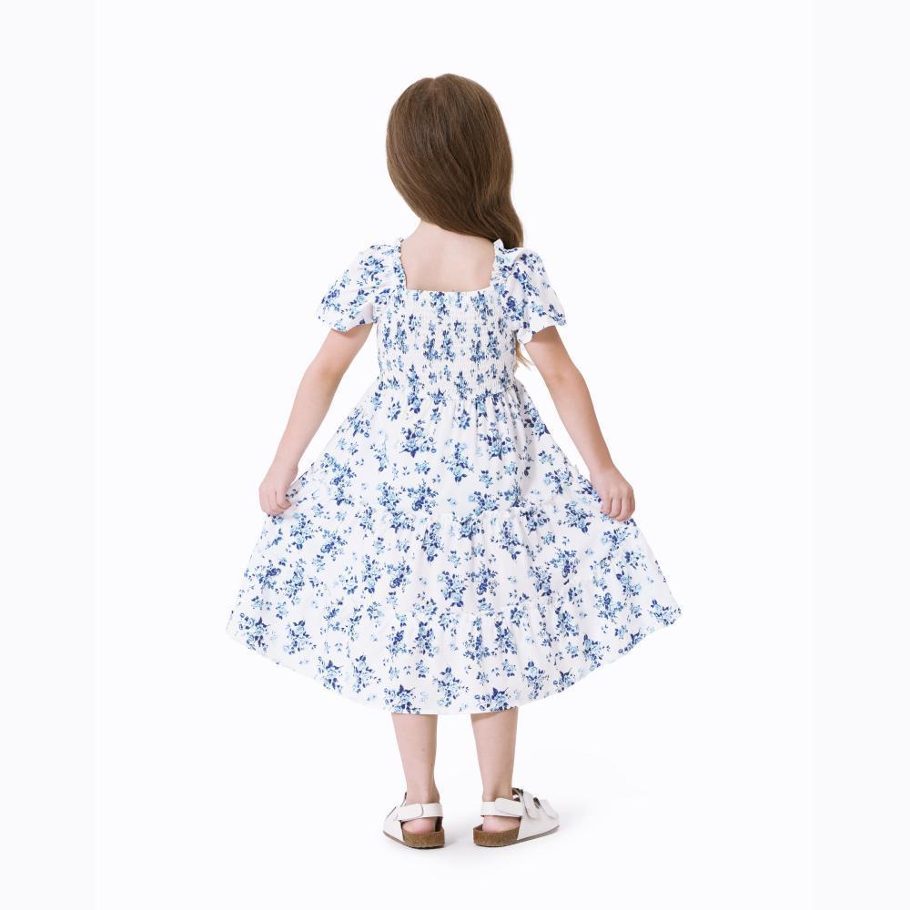 PatPat Family Matching Outfit: Floral Smocking Casual Suit