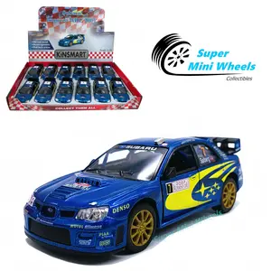 Kinsmart 1:36 Subaru Impreza WRC 2007 (Blue) - 5" Diecast Car