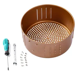 Air Fryer Replacement Basket 3.7QT For Power,Air fryer Accessories for Gowise , Non-Stick Fry Basket