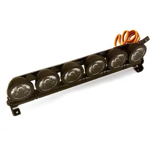 Realistic Roof Top Spot LED (6) Light Set 155mm Wide for 1/10 Scale Off-Road