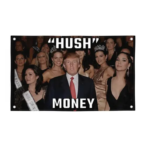 Attention-Grabbing 3ft x 5ft Donald Trump Themed Political Humor Meme Money Collectible Pole Flag - Wall Decor Flags, Party Signs, Collectibles for Enthusiasts