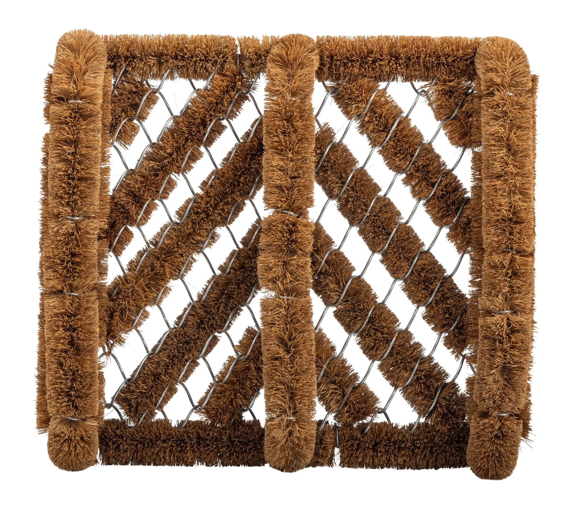 Kings County Natural Coir Doormat Boot Brush Shoe Cleaner