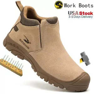 Composite Toe Shoes for Men Welding Shoes Indestructible Steel Toe Shoes Breathable Work Boots for Men Lightweight Safety Shoes Non Slip Work Shoes Industry industrial Construction Safety Boots