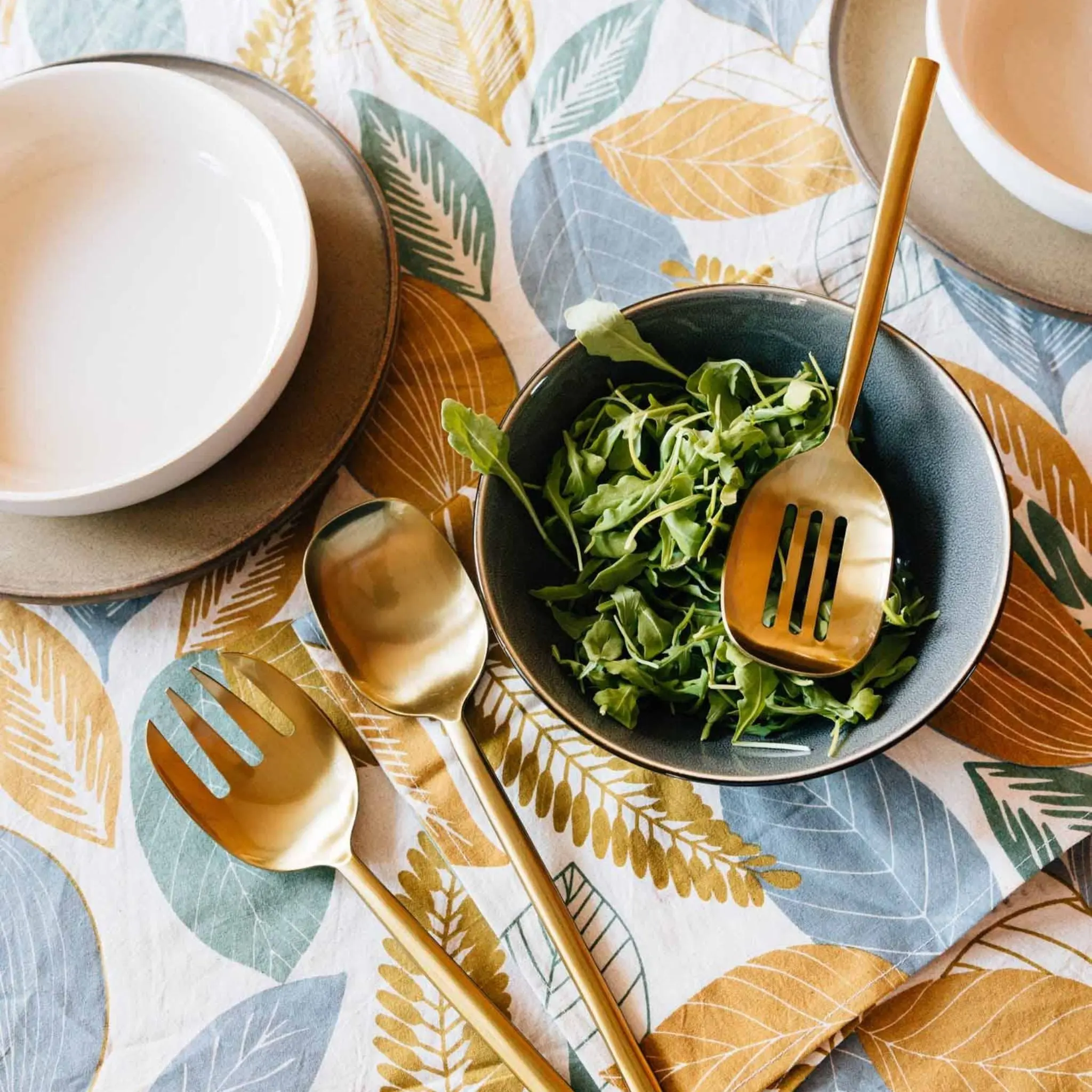 Brass Serving Utensils