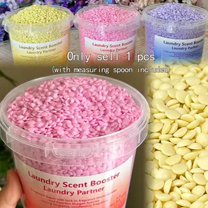 Fabric Softener, Fabric Scent Booster, Long-lasting Laundry Pods, Microcapsule Scent Lock🔒, Soft Clothes   Captivating Fragrance = Perfect Cmbination, 900g/Bucket, Measuring Spoon Included, Softening   Scenting   Antibacterial   Odor Removal✨