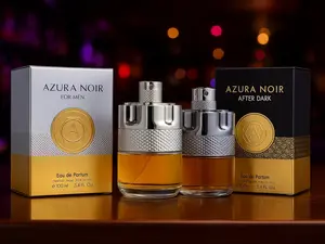 Men's Fragrance Set - 3.4oz X 2 - Sweet, Smokey, Citrus EDP