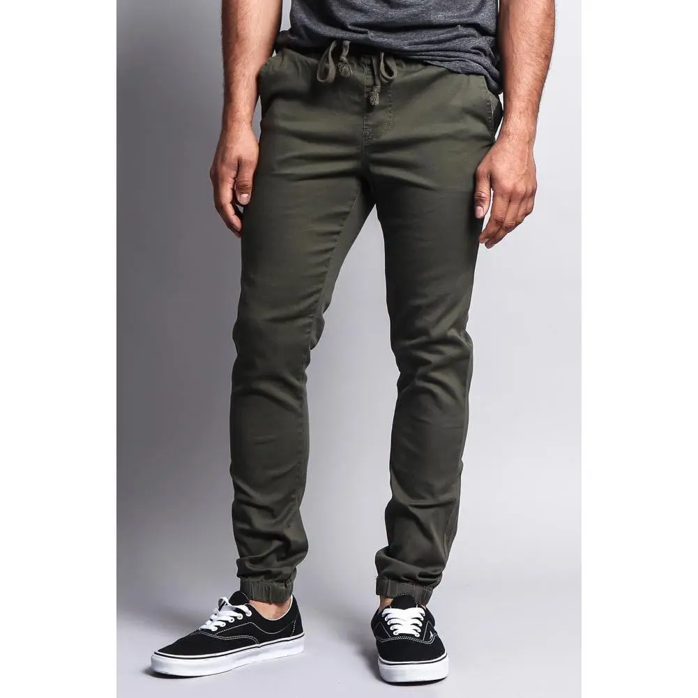 Men's Slant-Pocket Skinny Joggers