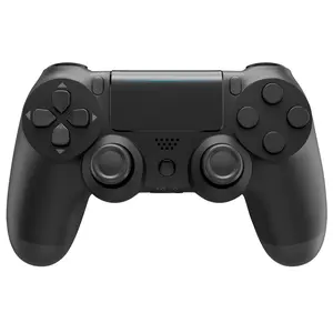 Wireless Game Controller For PS4 PC,  Included charging cable and manual, Remote Controller Compatible with Playstation 4, Black