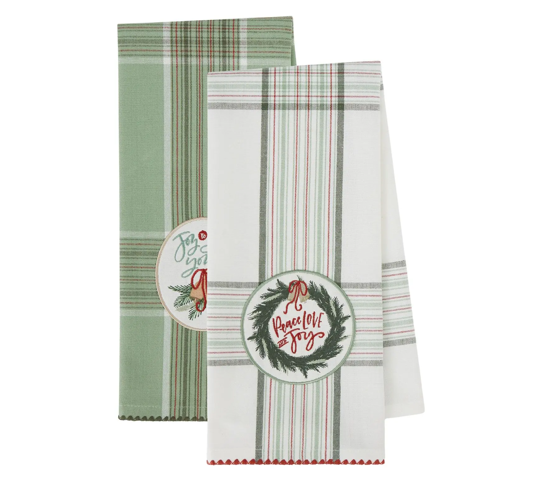 Design Imports Set/2 Christmas Joy Kitchen Towels Design Imports Set/2 Christmas Joy Kitchen Towels