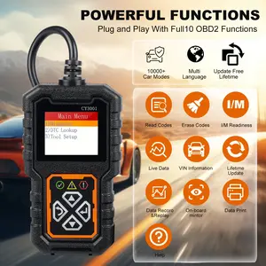 Vehicle Diagnostic Tool OBD2 Scanner with Full obd Functions, Checking Engine Issue in Seconds, Time and Energy Saver- Perfect Gift for her/him digital automotive tester professional car voltage tester