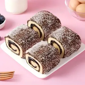 Tiramisu Flavor Hug Roll Family Pack Snack Cakes - Vegetarian Dessert with Concentrated Coffee Filling, Low Sodium Treat with Mellow Aroma, Includes Jelly Donuts, Chocolate, Pistachio Varieties, 3-Month Ambient Shelf Life, 3 Months