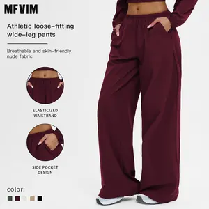Women's Wide-Leg Pants by MFVIM, Loose-Fitting Design, Comfortable & Stylish, Ideal for Everyday Wear, Versatile Fashion Statement Piece