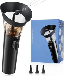 Ear Wax Removal Kit Manual Ear Cleaner with 7M Water Flow & Soft Silicone Tip for Deep Clean Single-Hand Operation US