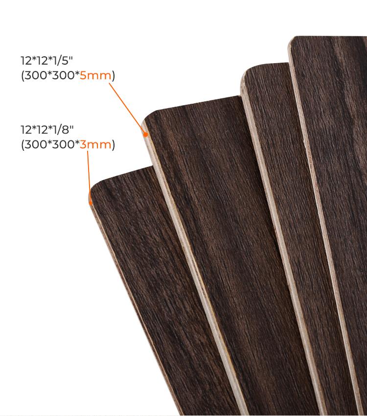 Creality 12*12*1/8'' Walnut Plywood Sheets - 10pcs