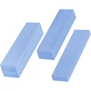 Thermal Pad 30 Pack 3 Types of Thickness Double Sided Heat Dissipating Silicone Cooling Pad 6.0W/mk Soft Material for SSD CPU GPU LED IC Chipset Cooling Blue