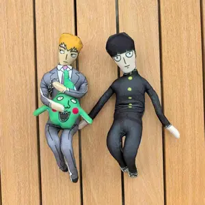 Mob 100 Plush Doll Abstract Toy Dimple Kageyama Shigeo Figure Doll Reigen Arataka Toys deformable Design DIY model Birthday Gift