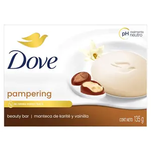 Dove Soap Shea Butter 4.75 Ounce / 135g, 4.75 Fl Ounce Skincare Cleanser