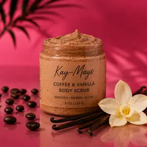 Kay-Mays Coffee & Vanilla Body Scrub
