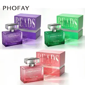PHOFAY Functional Capsule Beads Perfume 50ml/1.7fl oz -Three Flower Meanings: Sleep Aid, Invigoration, and Love  Alcohol-Free Unisex Fragrance, Under-$30 Valentine’s Day & Birthday Gift (Love Signal, Oxygen Burst, Weightless)