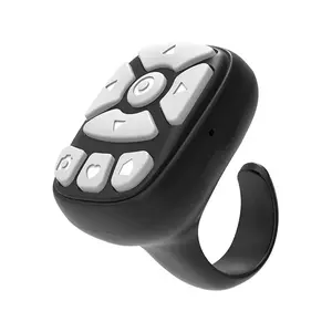 Scrolling Ring Remote Control Scroller Page Turner,Bluetooth Selfie & Video Recording Remote,Music Control for iPhone,iPad,Android