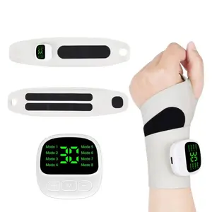 Hand Massager Wrist EMS Pulse Therapy Device for Carpal Tunnel & Arthritis Relief 10 Modes 29 Levels with Microcurrent for Hands & Wrist Portable Therapy Gift for Men Women