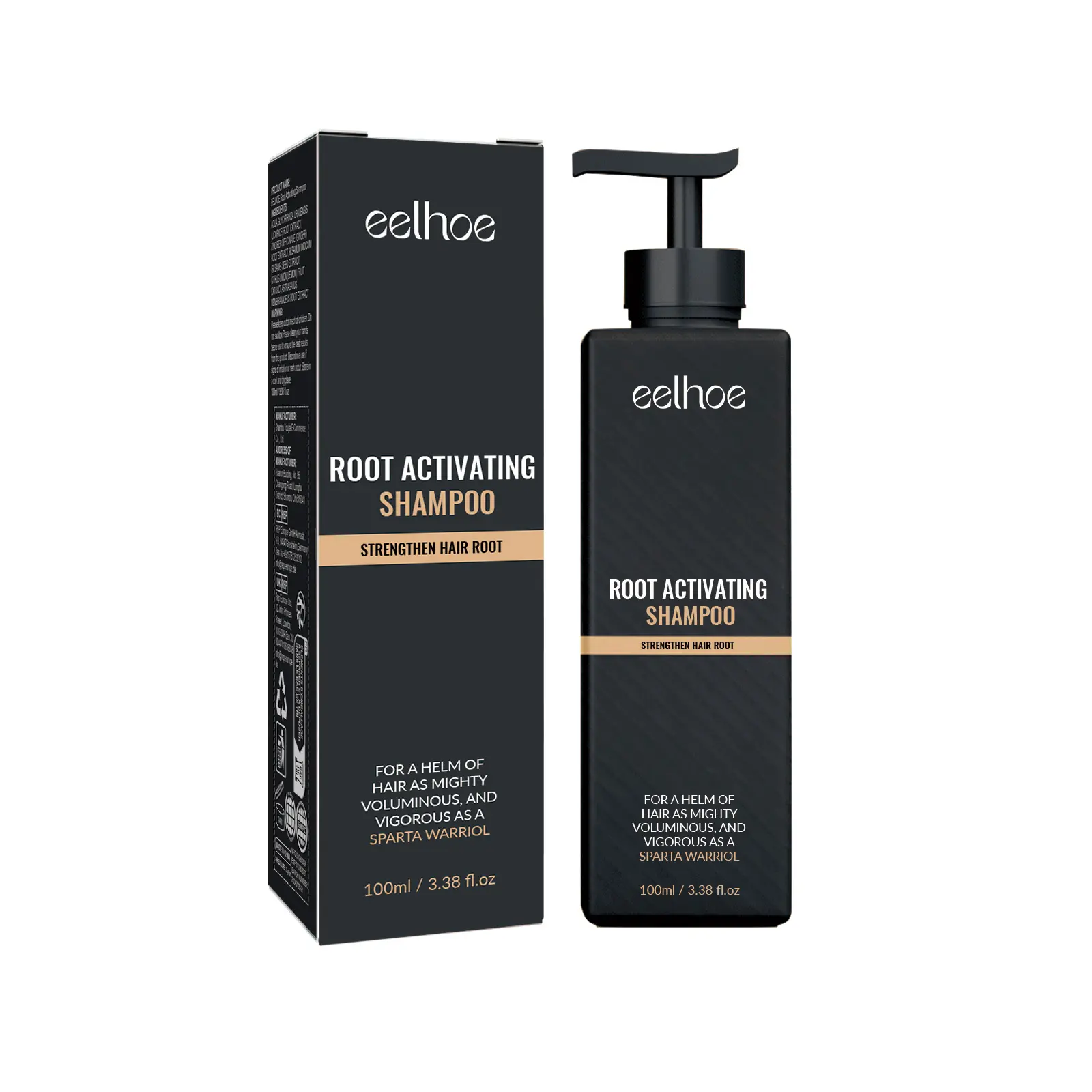 Root Activator Shampoo, Natural Hair Regrowth Shampoo for Men & Women, Nourishing Hair Care for Thicker, Darker, Volumizing Hair